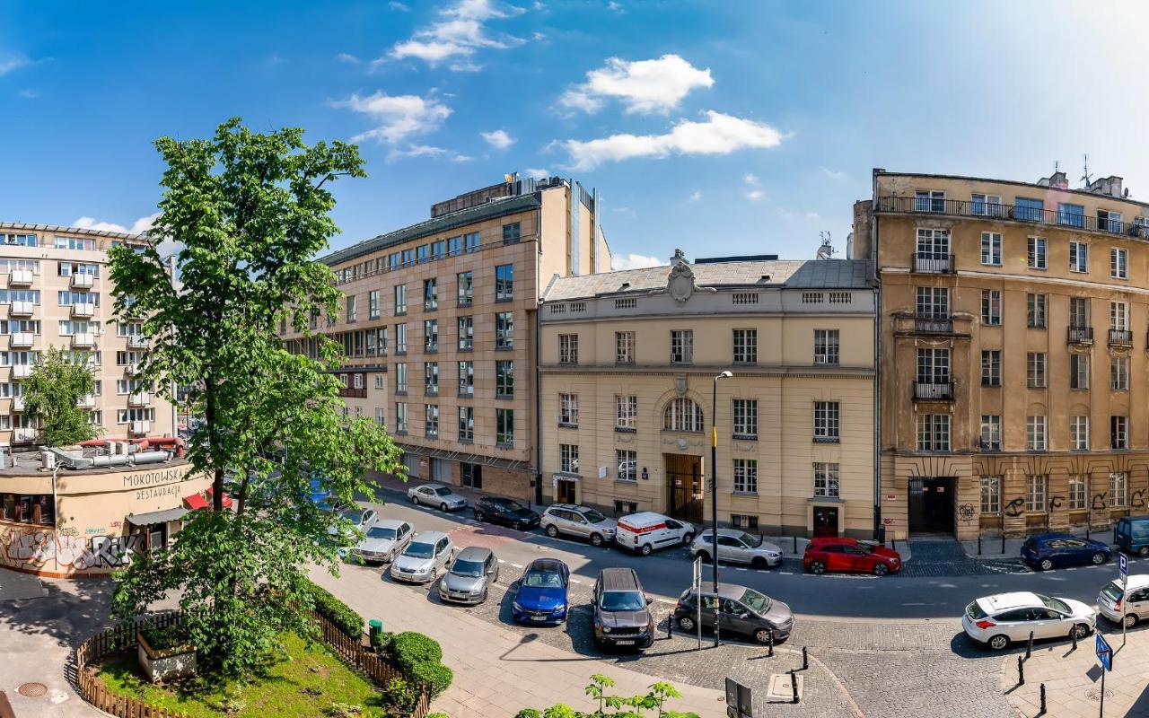 Mokotowska 67 Prywatne Mieszkanie Z Balkonem W Centrum Miasta I W Poblizu Ambasady Usa Samodzielne Zameldowanie! Self Check-In System! Varşovia Exterior foto